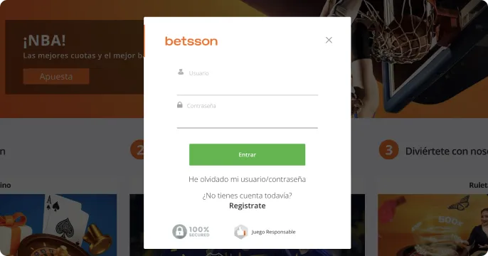 Betsson entrar